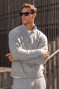 THE SAVONA QUARTER ZIP SWEATER
