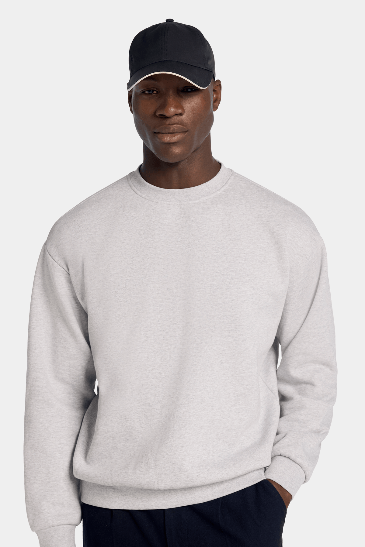 THE MILAN OVERSIZED CREWNECK SWEATER
