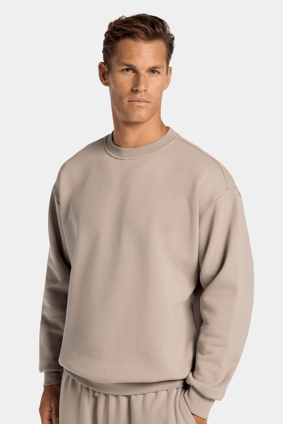 THE MILAN OVERSIZED CREWNECK SWEATER