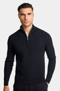 THE FABIO QUARTER ZIP SWEATER