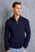THE FABIO QUARTER ZIP SWEATER