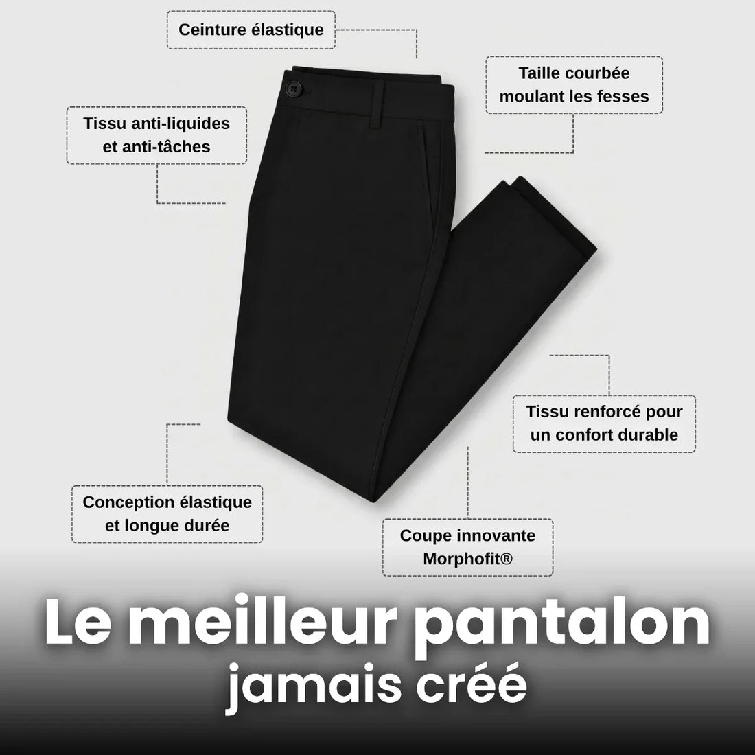 Pantalon Extensible MorphoFit® 2.0
