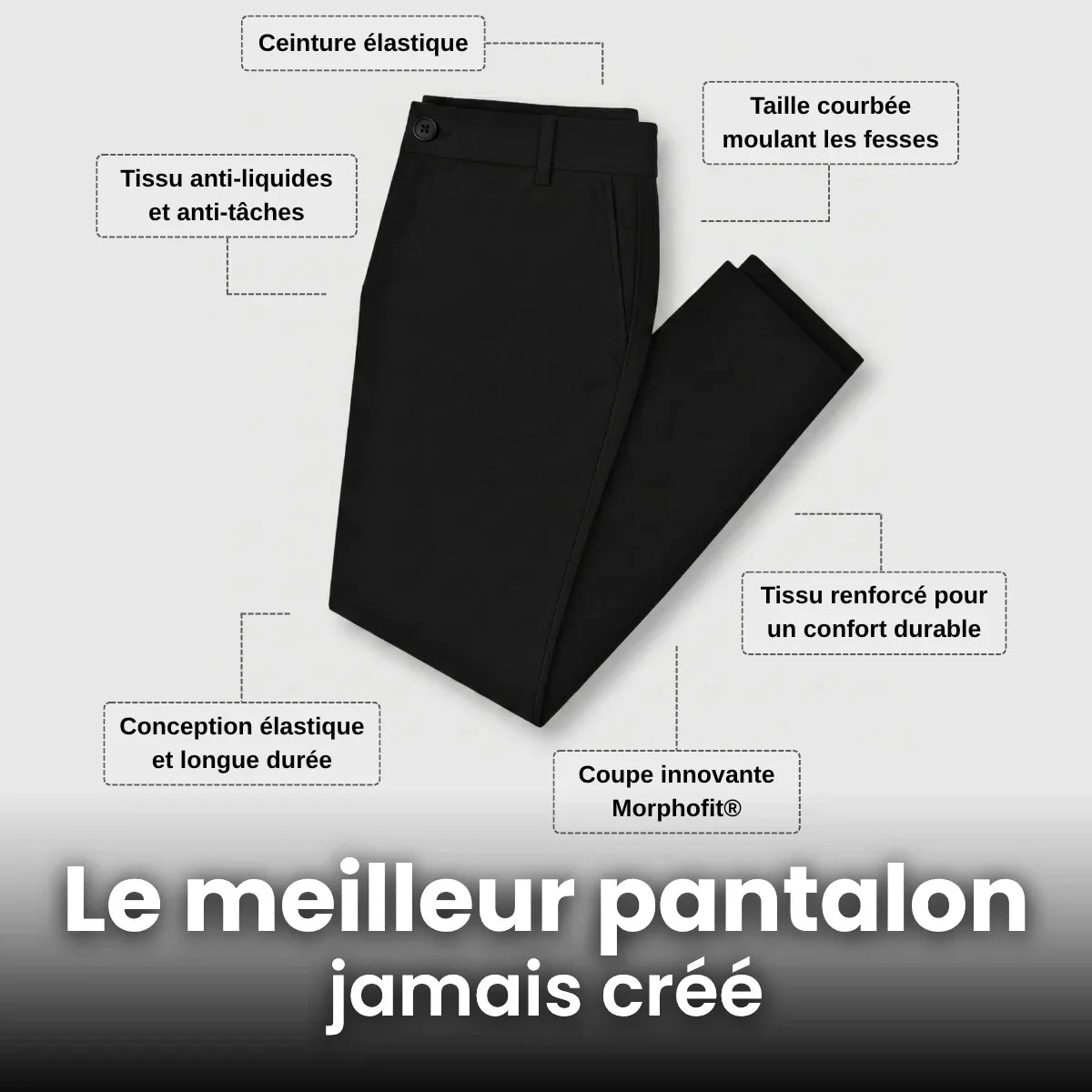 Pantalon Extensible MorphoFit® 2.0