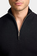 THE FABIO QUARTER ZIP SWEATER