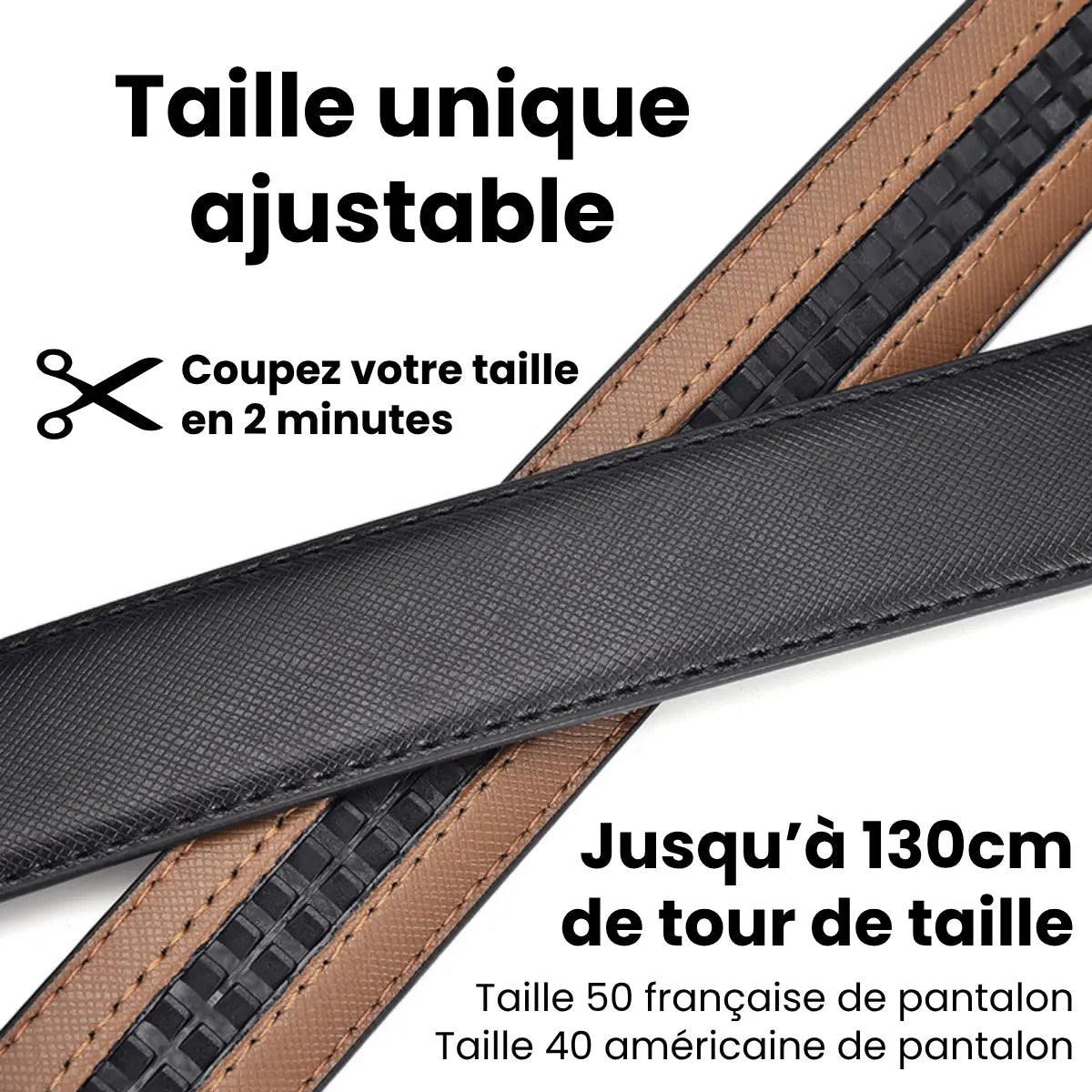 Ceinture sans trou MicroAjust™