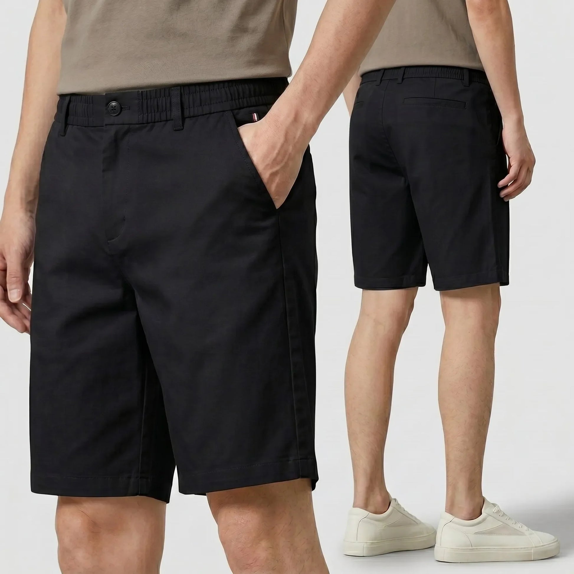 Short en coton extensible MorphoFit™