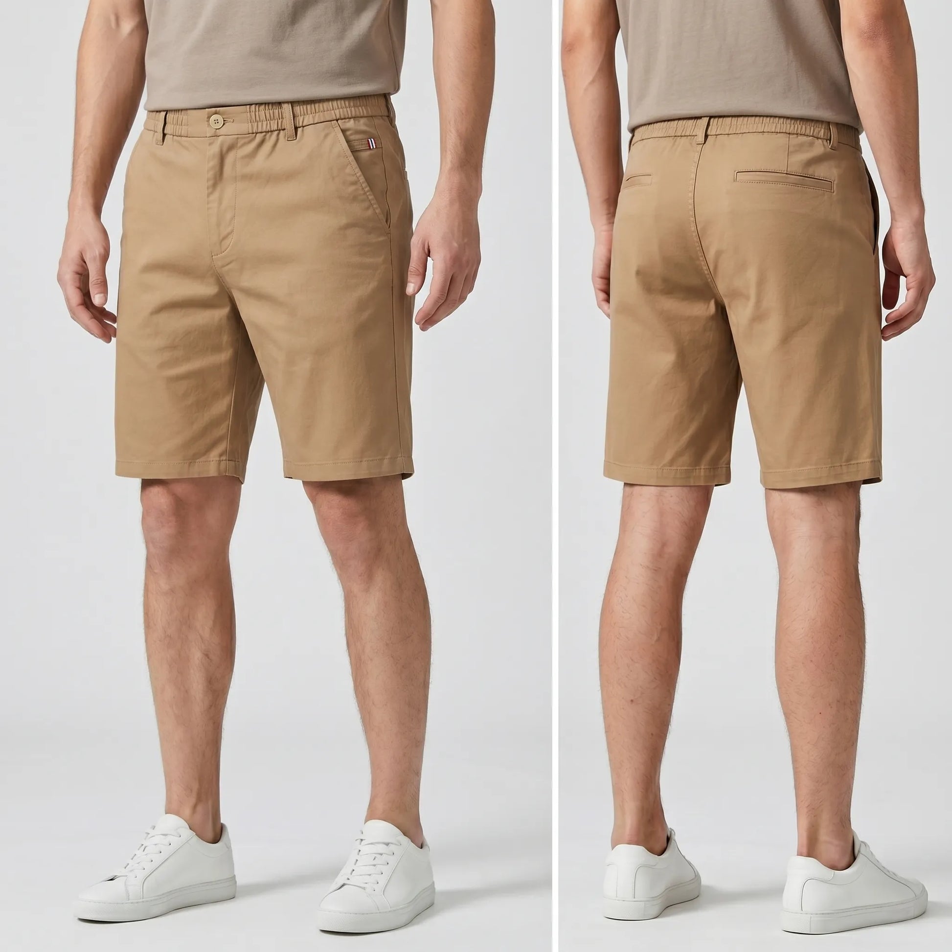 Short en coton extensible MorphoFit™