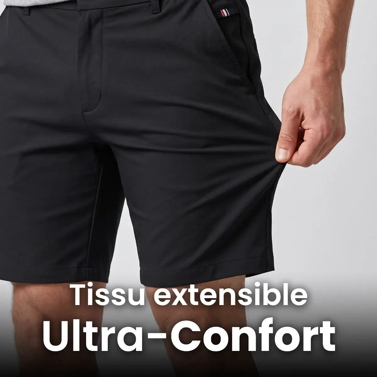 Short en coton extensible MorphoFit™