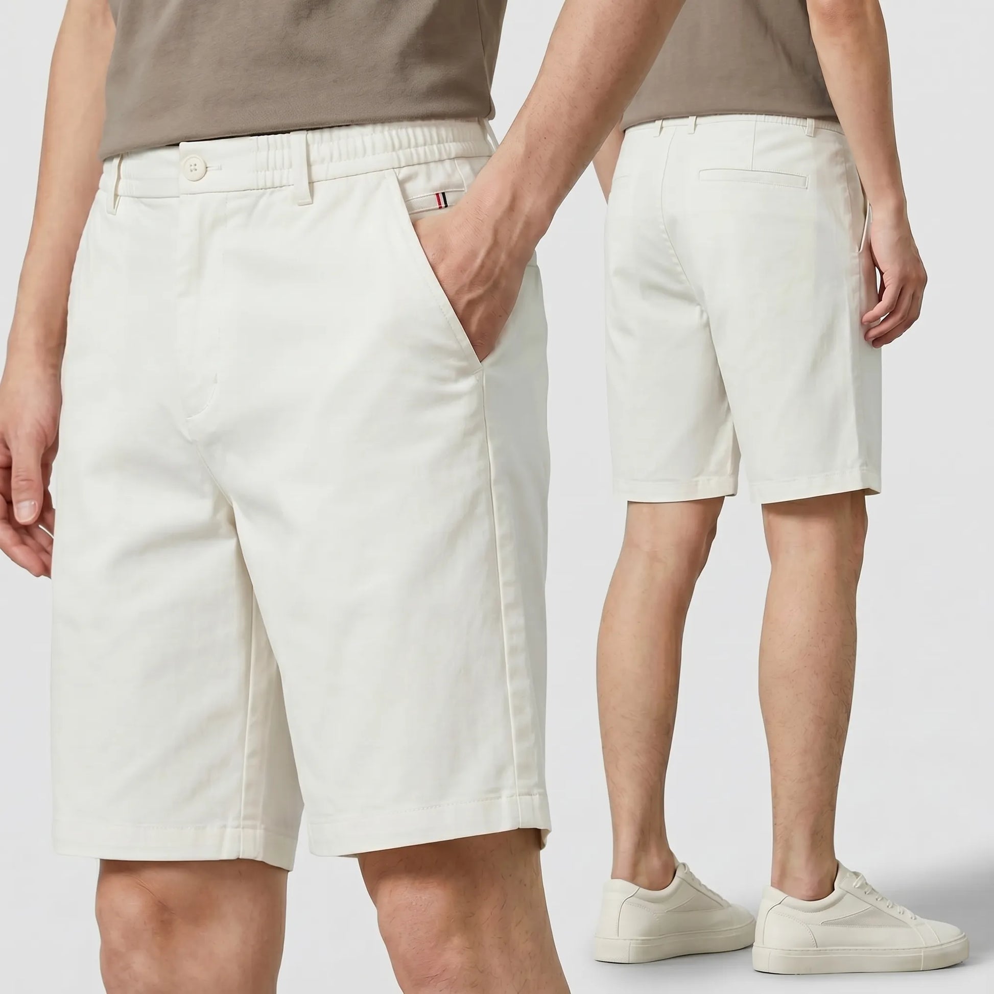 Short en coton extensible MorphoFit™