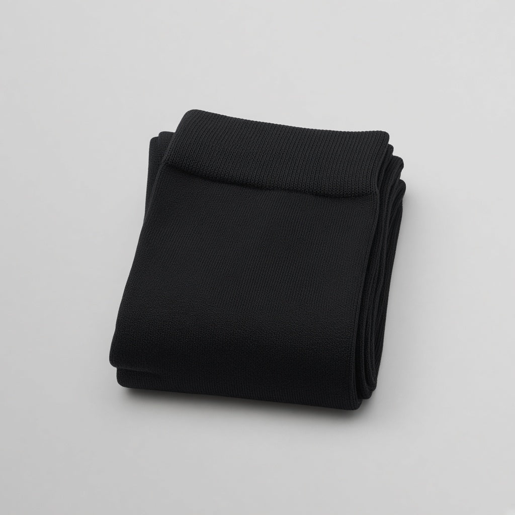 3-pack crew socks in black