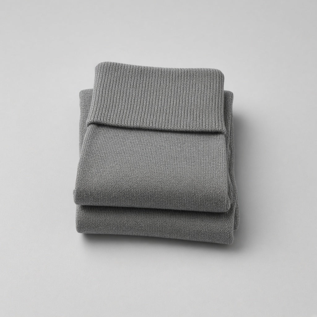 3-pack crew socks in gray